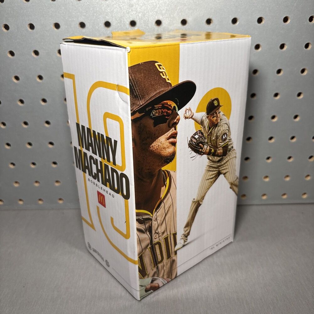 Manny Machado Bobblehead 2026 San Diego Padres Hot Corner Giveaway OPEN BOX - Picture 1 of 10